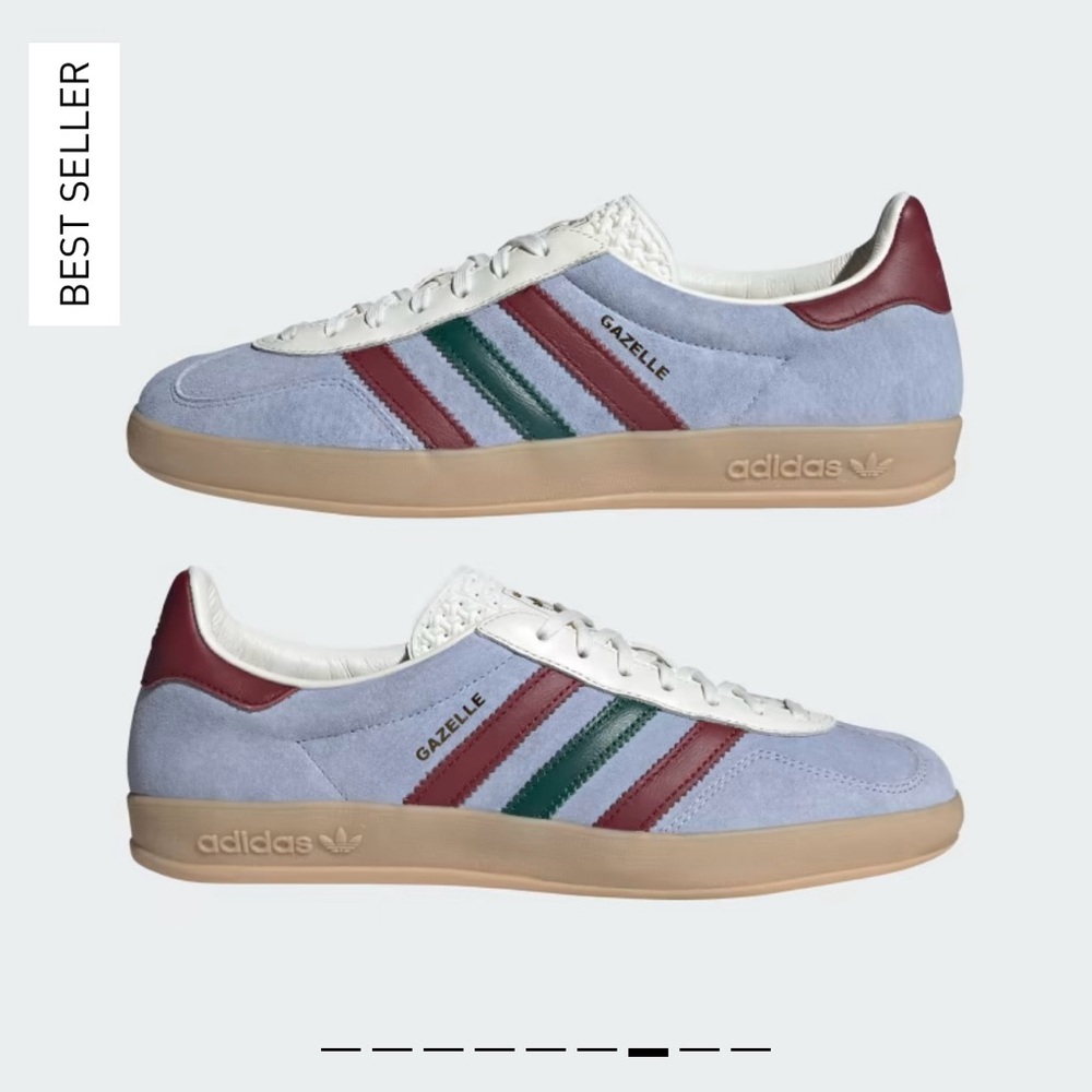 Adidas Gazelle Indoor Shoes
Size: M 9 / W 10 - Picture 5 of 10